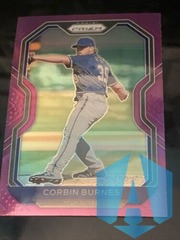 2021 Panini Tier II Purple Prizm Corbin Burnes #128